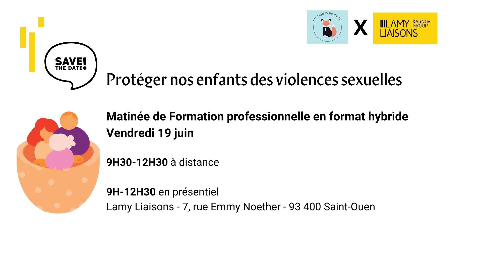 Invitation formation momes du palais presentation 1